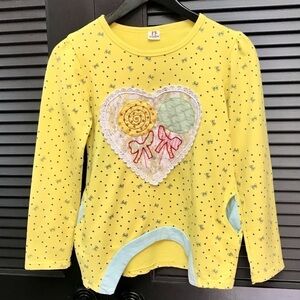 Lili Shopping, Cute Girly Top w/ Candy, Hearts & Bows, See my Measurements